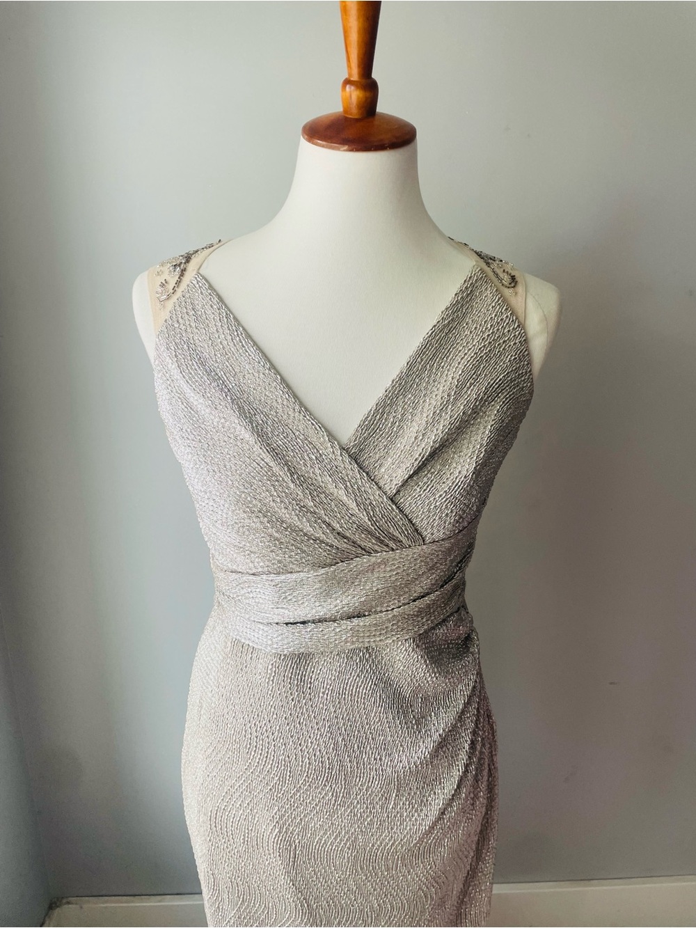Ralph Lauren Metallic Gown - Picture 3 of 12